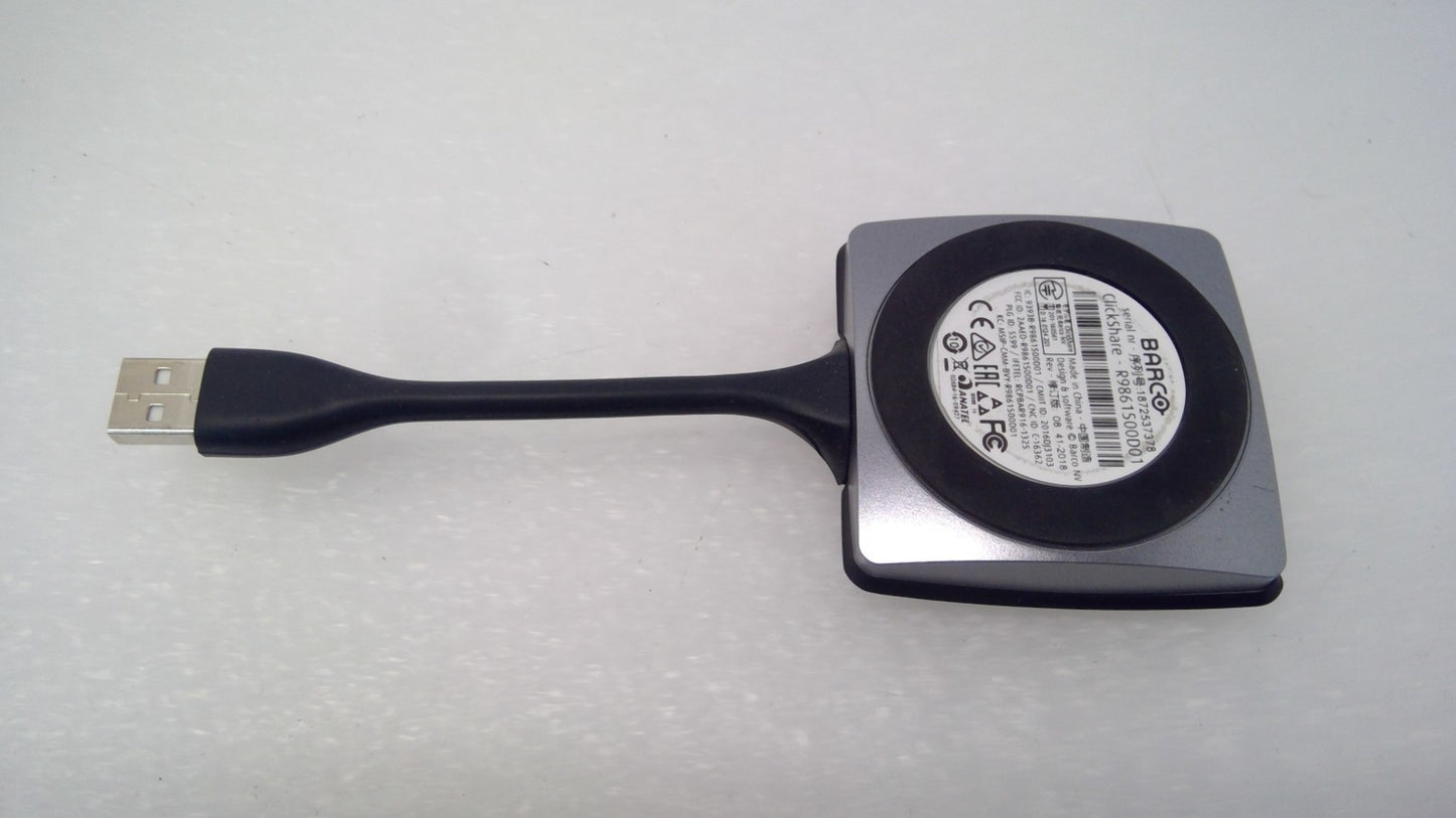 Barco ClickShare R9861500D01 Button Switch USB For Wireless Presentation Genuine