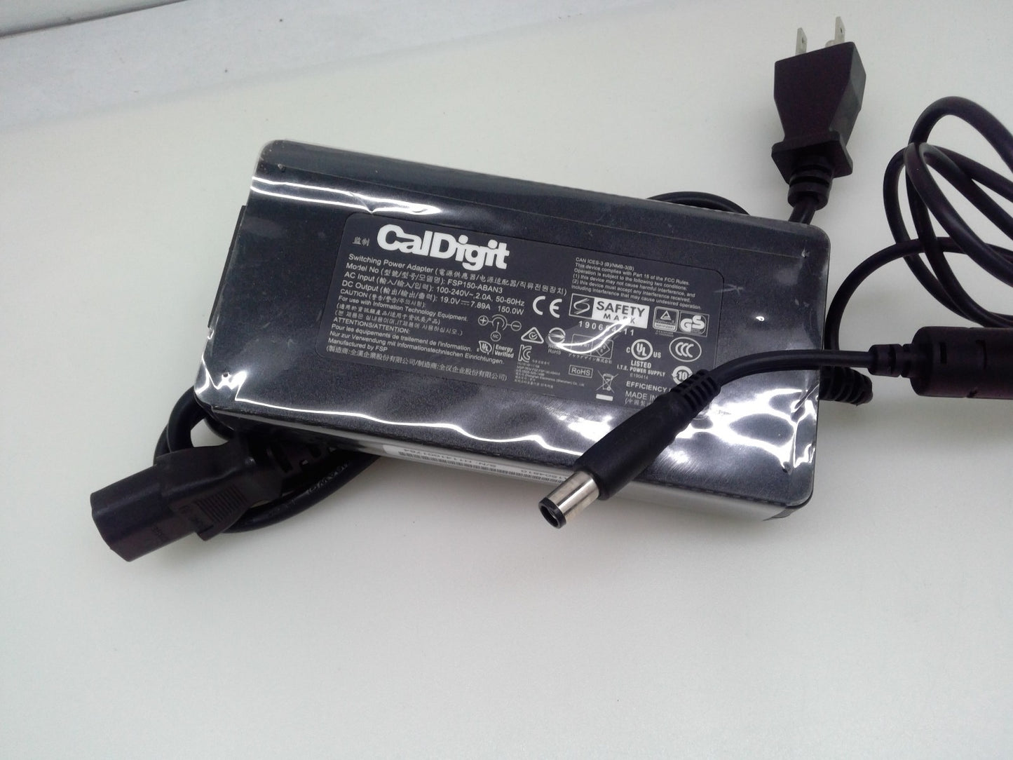 Original Caldigit/ FSP 19V 7.89A 150W FSP150-ABAN3 7.5*5.0mm AC Adapter