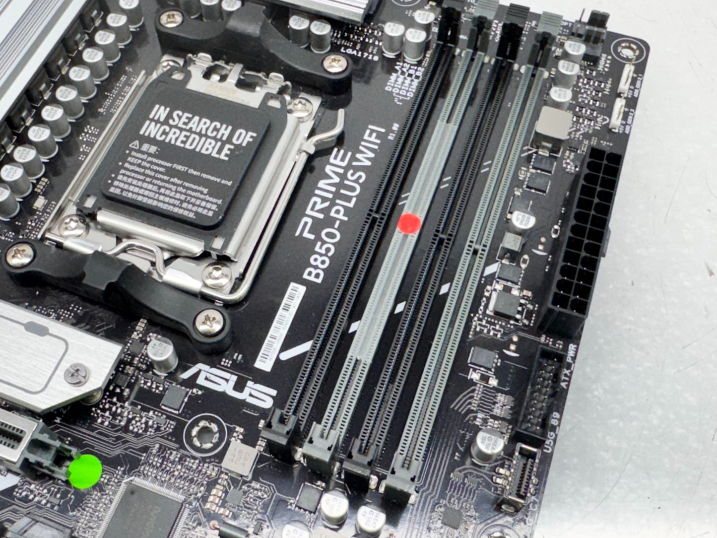 ASUS PRIME B850-PLUS WIFI Motherboard DDR5 AMD Socket AM5 *READ*