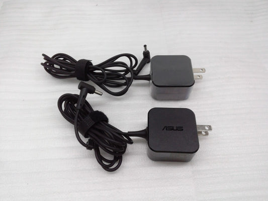 Lot of 2 Asus ADP-33AW Ac Laptop Charger Adapter Charger Power Supply 19V 1.75A
