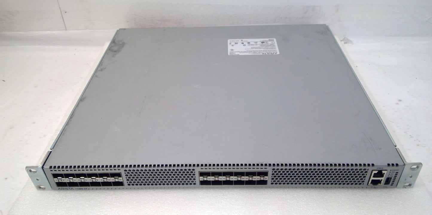 Arista 7150 series DCS-7150S-24 24x 1/10Gb -Port SFP+ Ethernet Switch