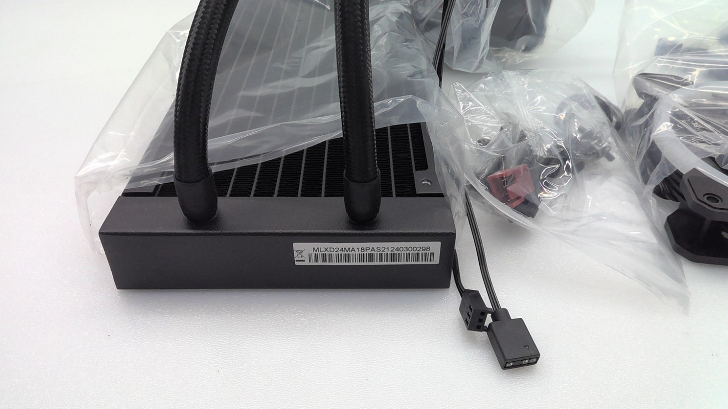 Cooler Master MLX-D24M-A18PA-S2 240mm Radiator Liquid CPU Cooler 120mm Fan Black