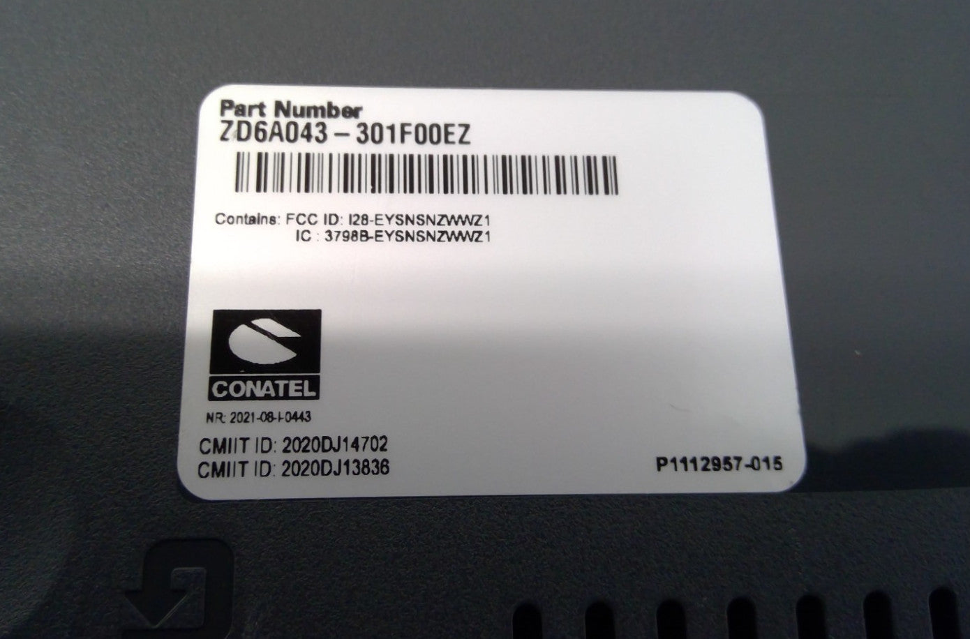 Zebra ZD621 300dpi Thermal Transfer Label Printer USB LAN Bluetooth NO back cove