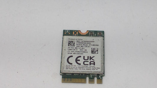M91127-001  HP Realtek RTL8852BE Wireless Card SKO-WLAN Realtek CAVA2 ax 2x2