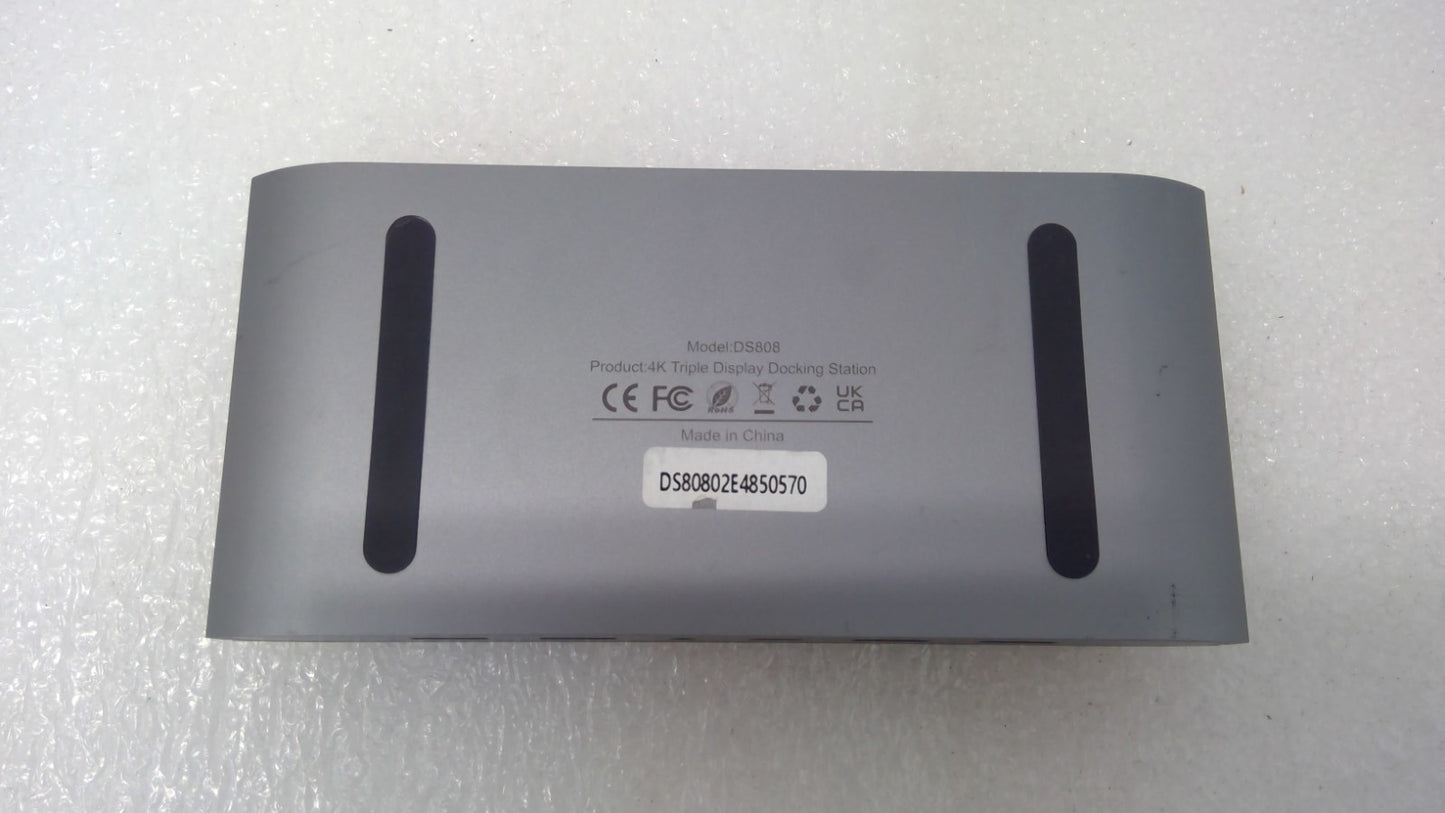 Minisopuru USB-C Docking Station Silver  HDMI DP RJ-45 USB 2.0