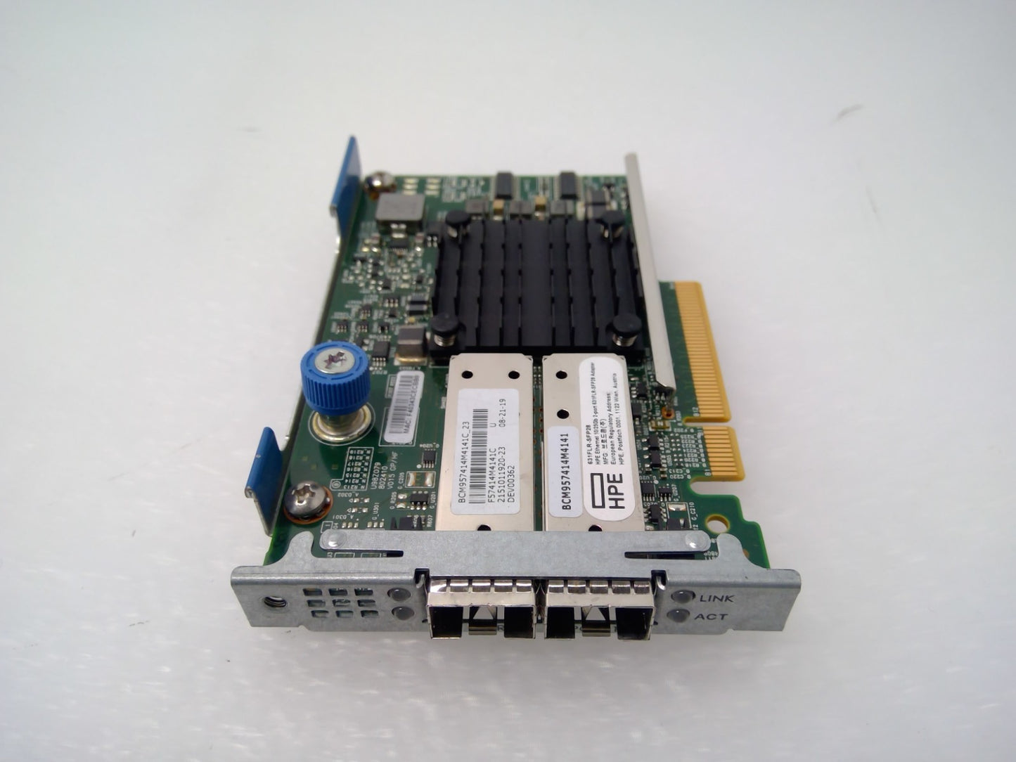 817709-B21 HPE Dual-Ports 10/25GB PCI-E 631FLR-SFP28 Ethernet Adapter 840133-001
