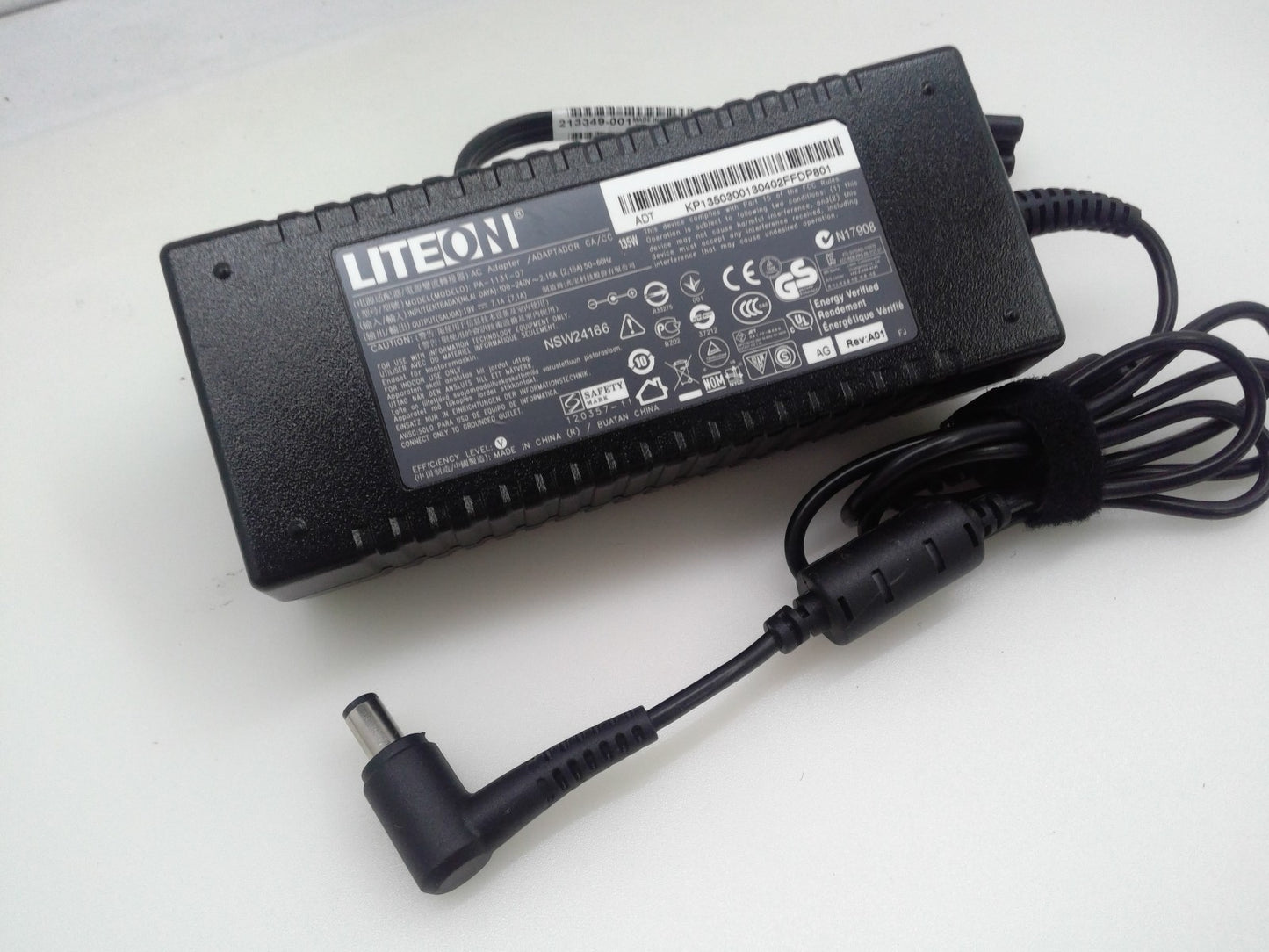 Genuine LiteOn PA-1131-07 AC Adapter 19V 7.1A Power Charger 135W  7.4mm