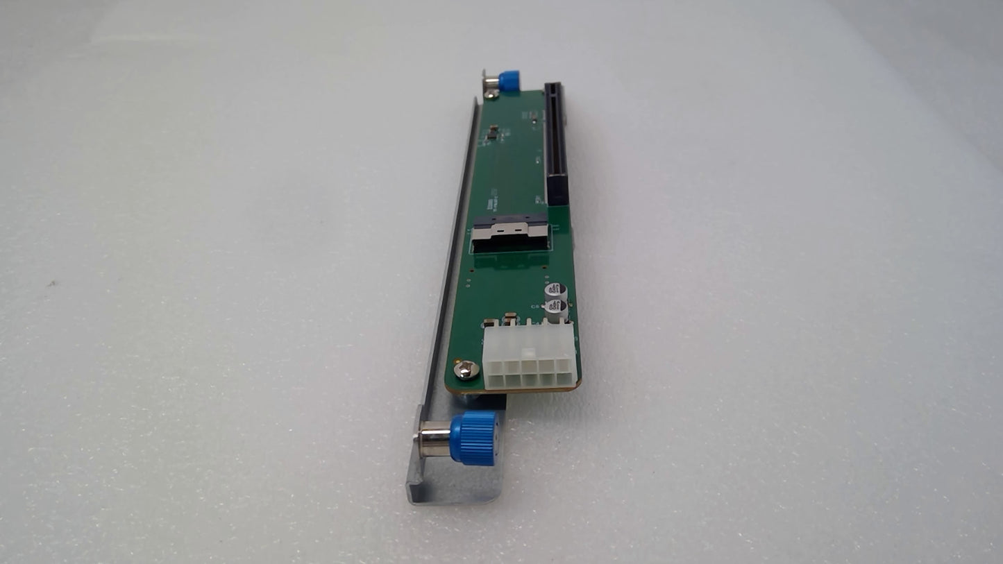 slimSAS 8i SFF-8654 TO PCIe x16 Riser Card With 10-pin power Connector