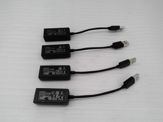 Lot of 4 Lenovo RTL8153  ThinkPad USB 3.0  Ethenet Adapter