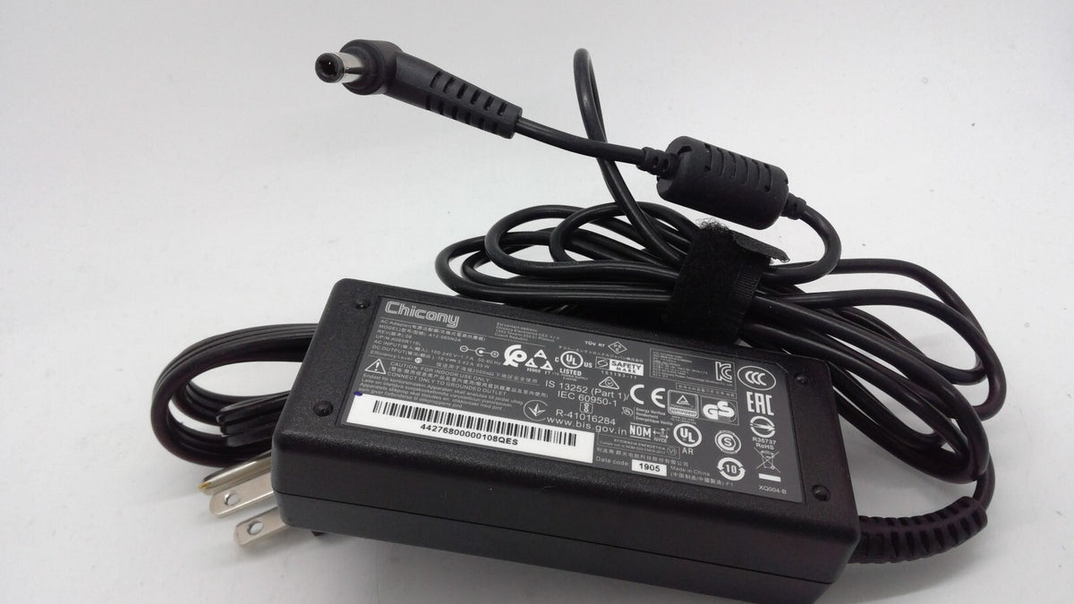 Original Chicony 65W AC Laptop Adapter Charger A12-065N2A For MSI ASUS Toshiba