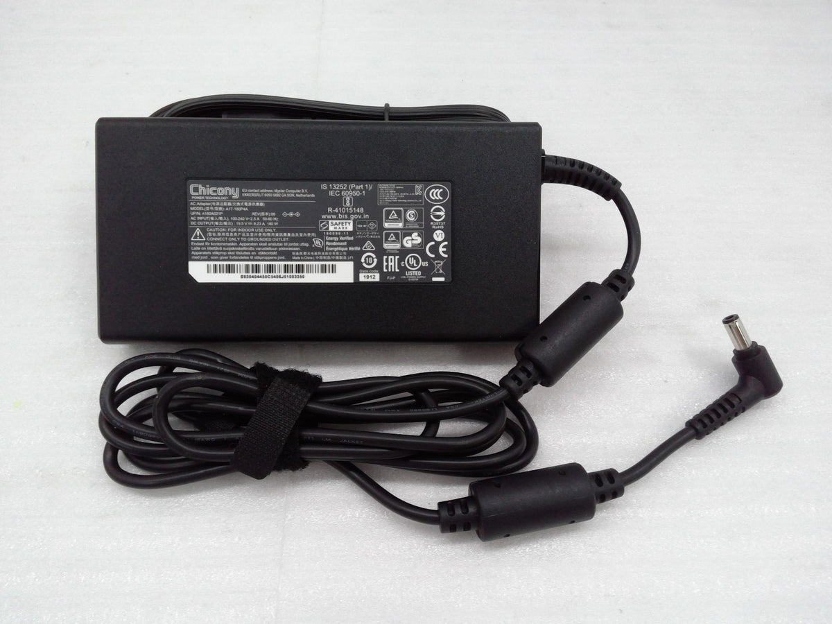 Genuine Slim For Sager NP8962 RTX2070 Chicony 19.5V9.23A A17-180P4A 180W Charger