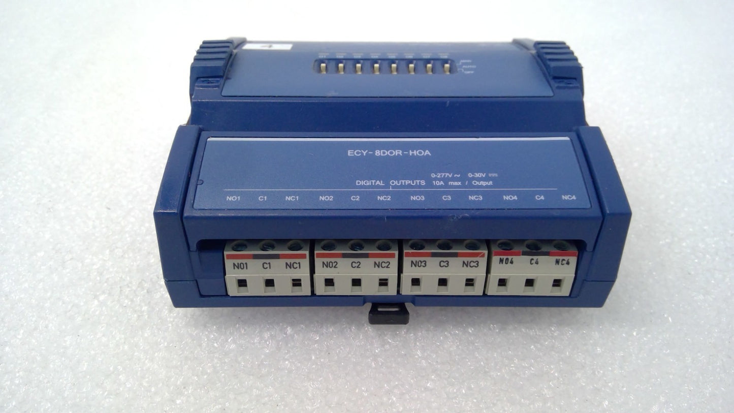 Distech Controls ECY-8DOR-HOA-A Output Extension Module ECLYPSE System Unit