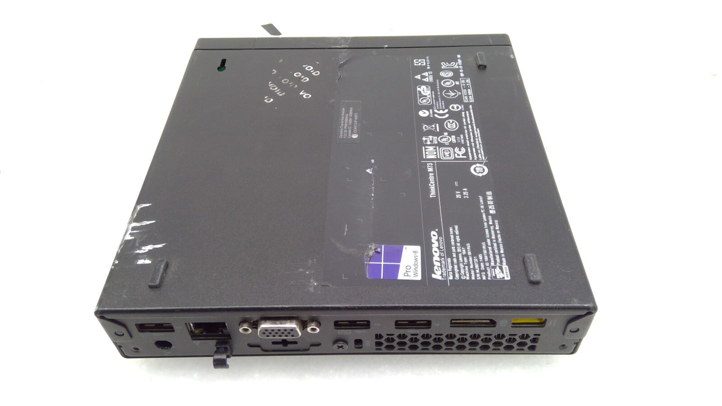 Lot of 10 Lenovo ThinkCentre M73 Tiny Intel i3-4130T@2.9GHz 8G DDR3 (Barebone)