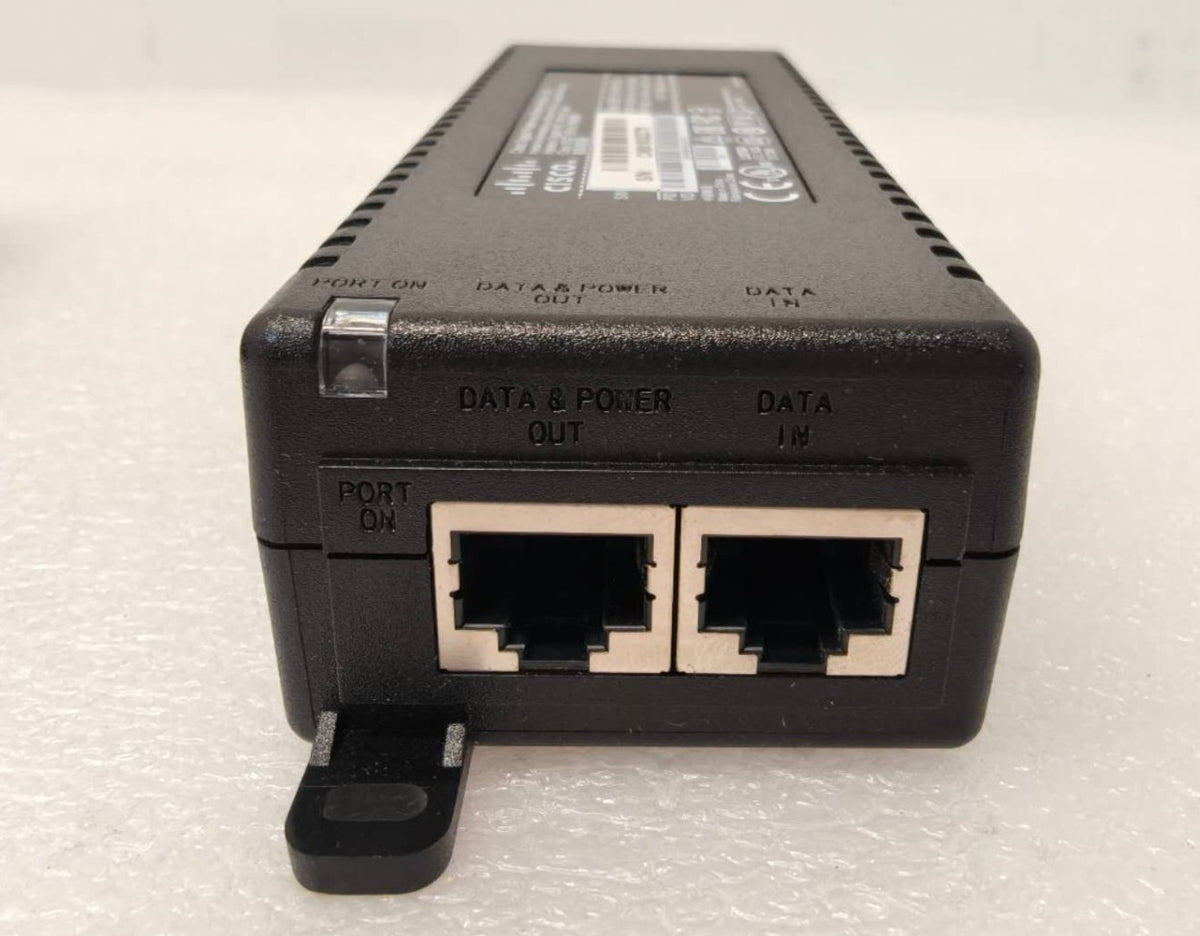 Cisco SB-PWR-INJ2 Gigabit High Power PoE Injector 30W Power Supply W/Cable