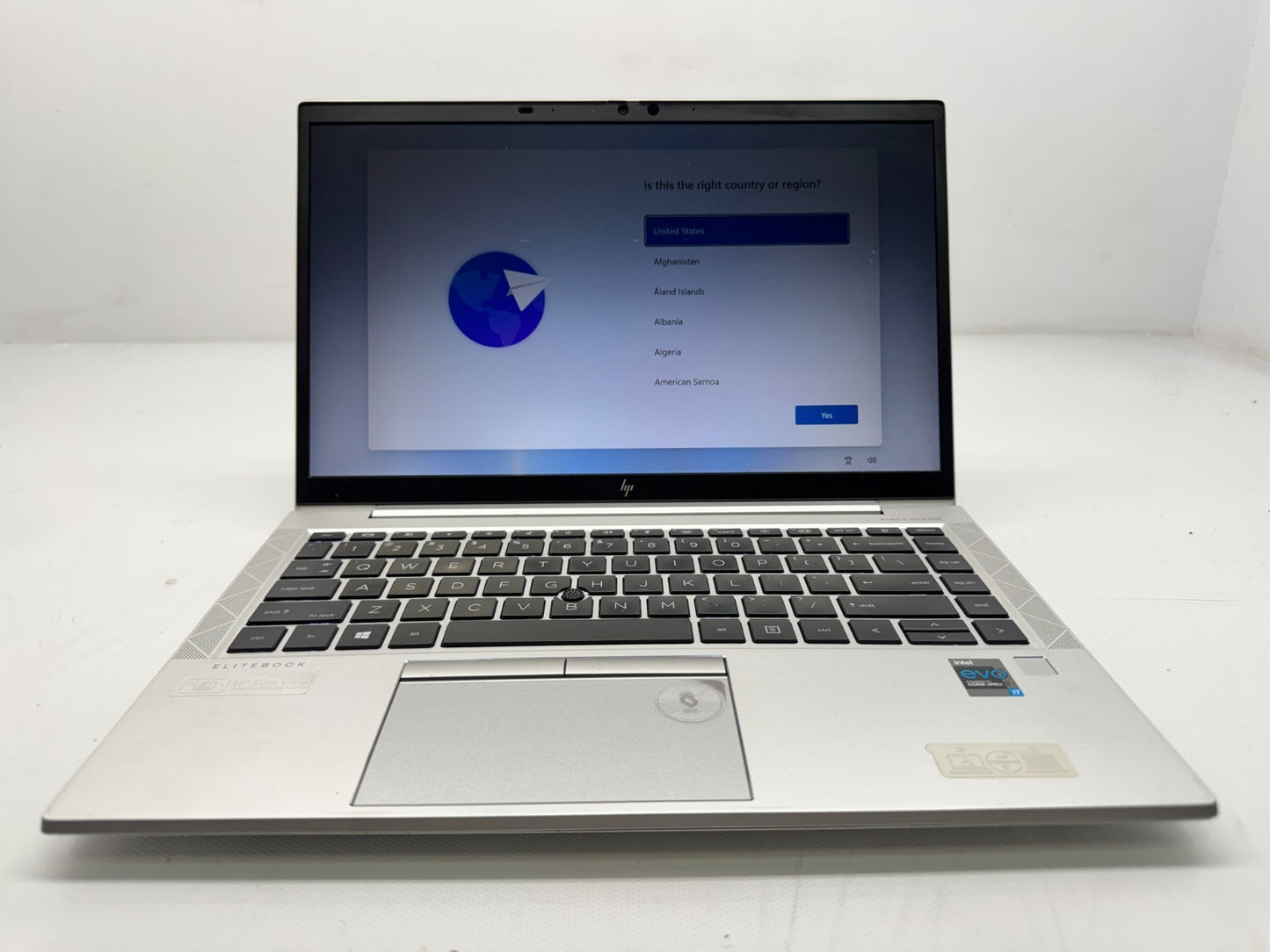 HP EliteBook 840 G8 14" i7-1185G7@3.0GHz 16G RAM 256GB SSD Win11 W/AC