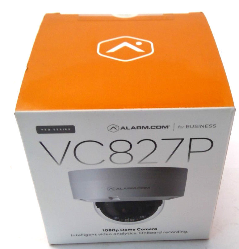Alarm.com ADC-VC827P 1080P Indoor/Outdoor Fixed Dome Security Camera - PoE