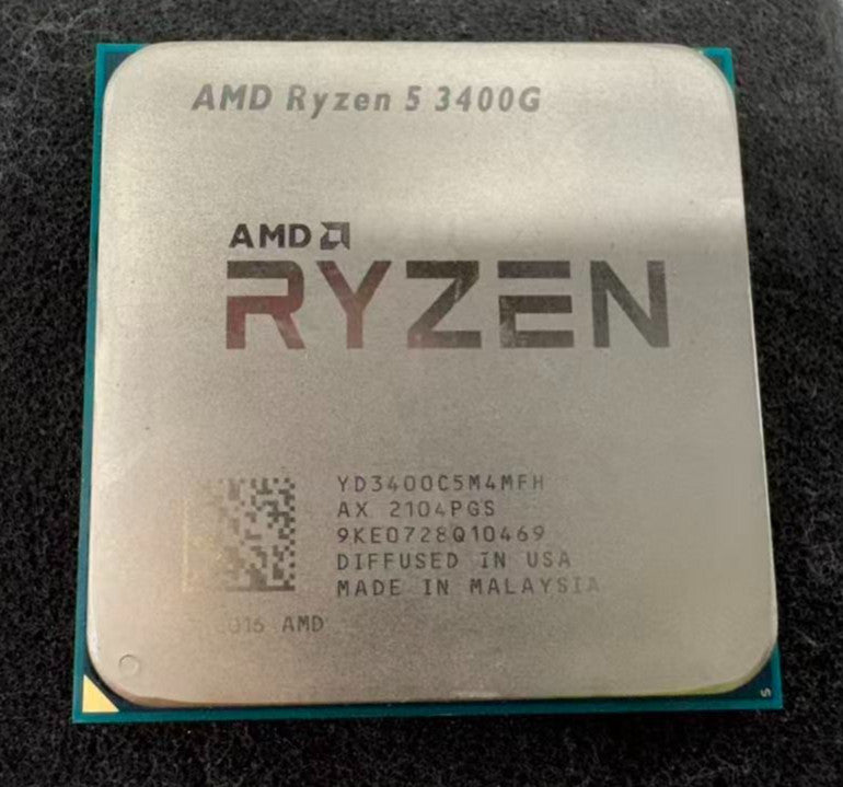 AMD Ryzen 5 3400G Desktop Processor 3.7GHz, 4-Core, 8-Thread Socket AM4 Tested