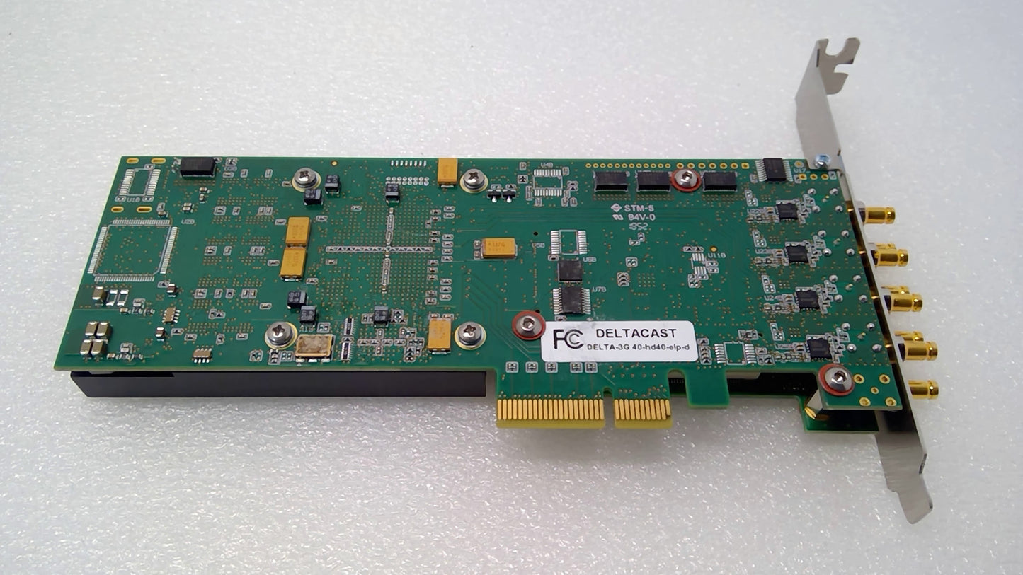 DELTA DELTA-3G 40-HD40-ELP-D 8-channel 3G-SDI HD Video Capture Ingest Deltacast