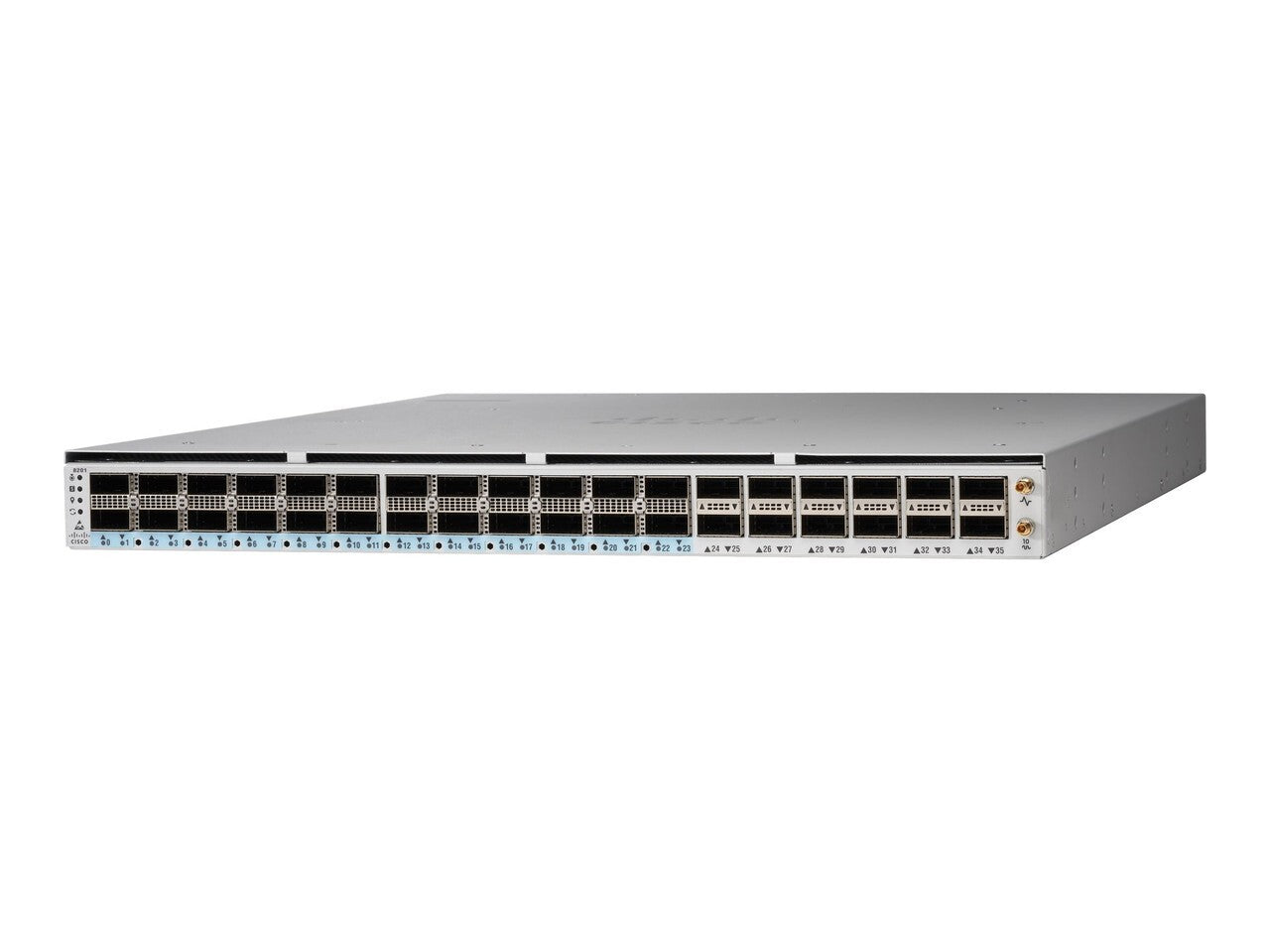 Cisco 8201-SYS Chassis 8000 Router 24x 400 GbE QSFP56-DD 12x 100G QSFP28 Switch