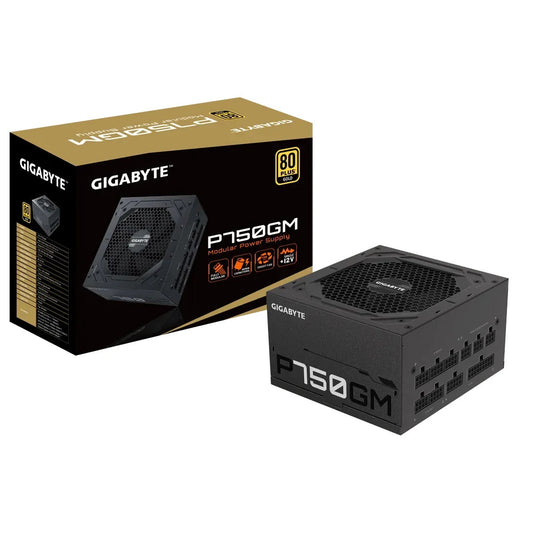 NEW Gigabyte P750GM 80+ Gold Full Modular Power Supply PSU
