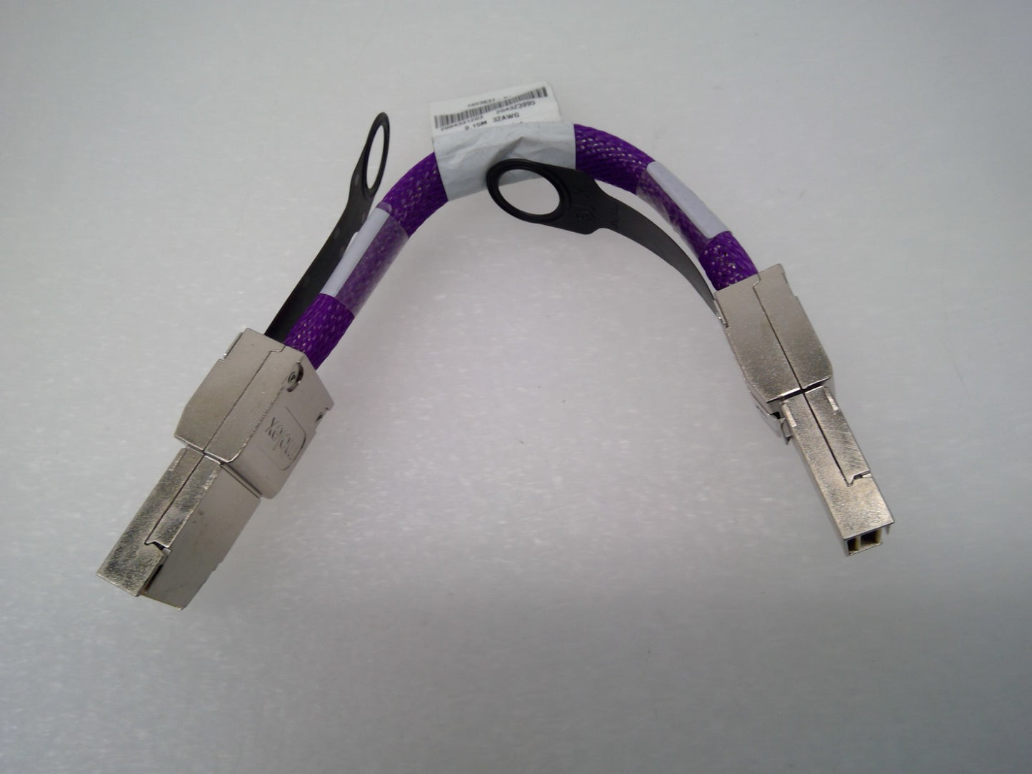 Molex 2004331203 NearStack PCIe Cable 1053637-01 0.15m 32AWG Purple Braided