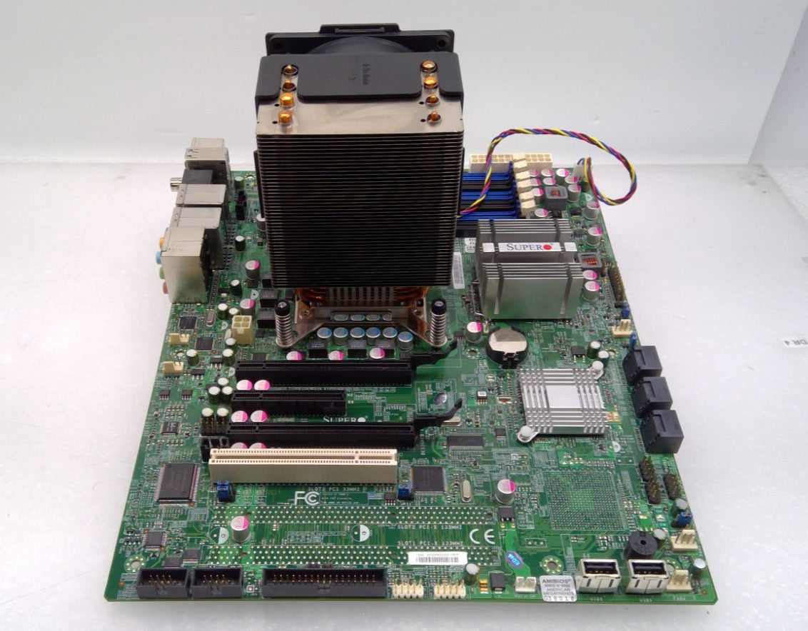 Supermicro C7X58 LGA1366 X58 Motherboard ATX w/ CPU i7-975@3.30GHz with heatsink