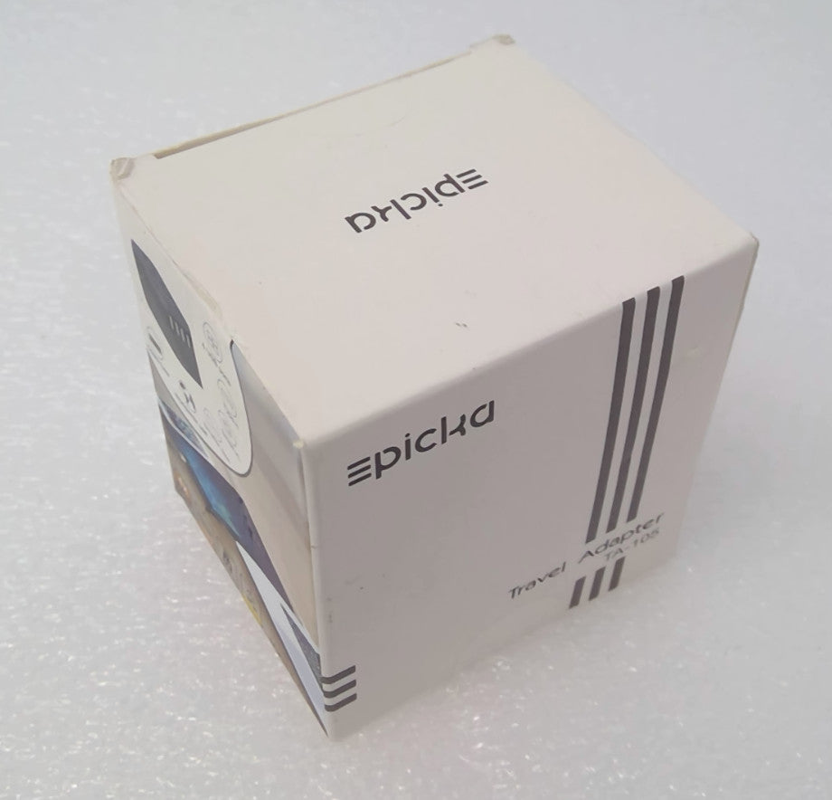NEW EPICKA TA-105 Universal Travel Adapter Wall Charger US UK EU AU 4 USB Type-C