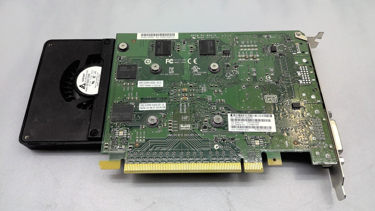 HP NVIDIA Quadro K2000 700103-002 2GB GDDR5 Workstation Graphics Card GPU