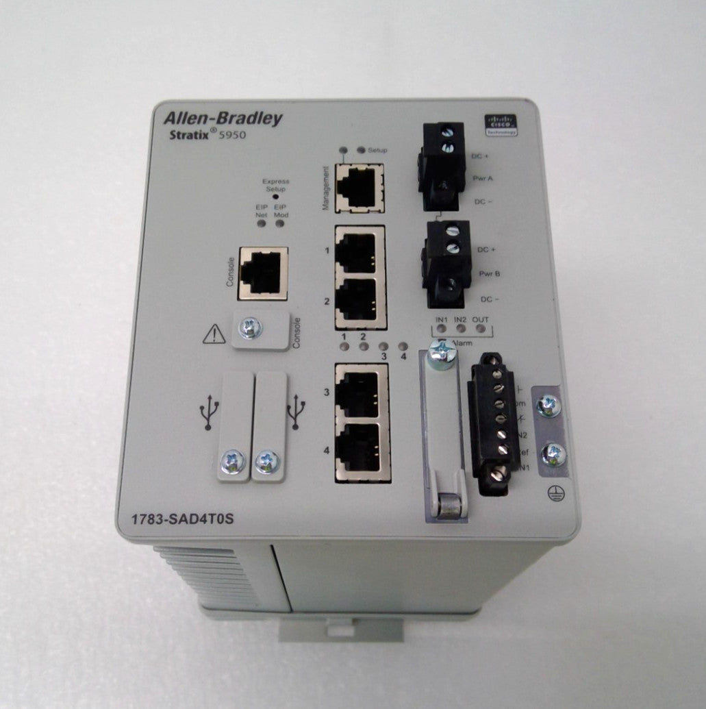 Allen-Bradley Stratix 5950 Industrial Network Security Appliance 1783-SAD4T0SPK9