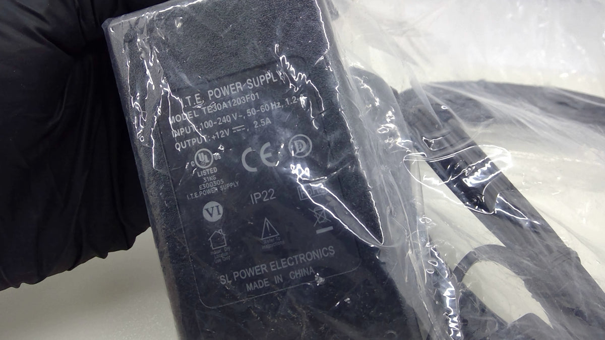 Genuine SL Power TE30A1203F01 12V 2.5A 30W Adapter eCORE-PS-NA w/ Power Cord