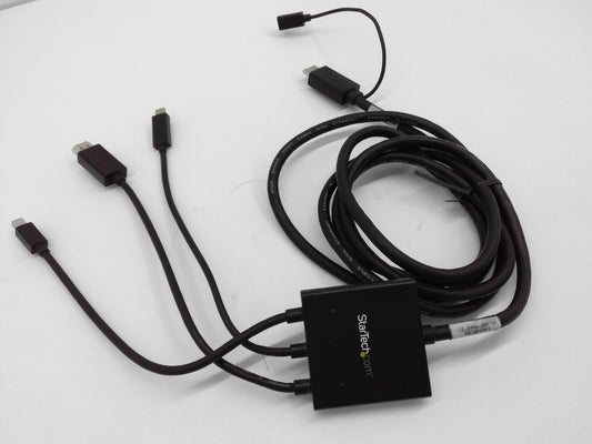 StarTech CMDPHD2HD USB-C, HDMI or Mini DisplayPort to HDMI Converter Split Cable