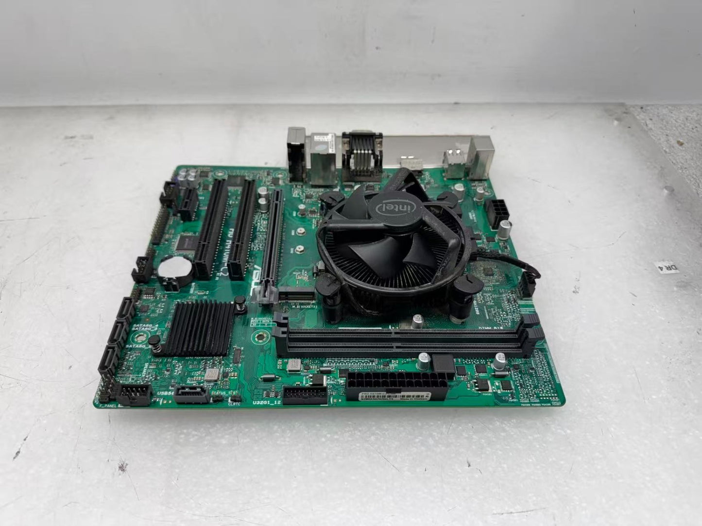 ASUS Pro H410M-C2 micro ATX Motherboard +Intel i3-10305@3.8GHz/Heatsink