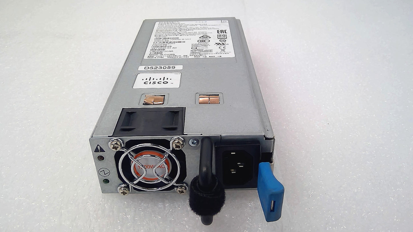 CISCO N9K-PAC-1200W-B NEXUS 9300 1200W AC POWER SUPPLY PORT SIDE EXHAUST *READ*