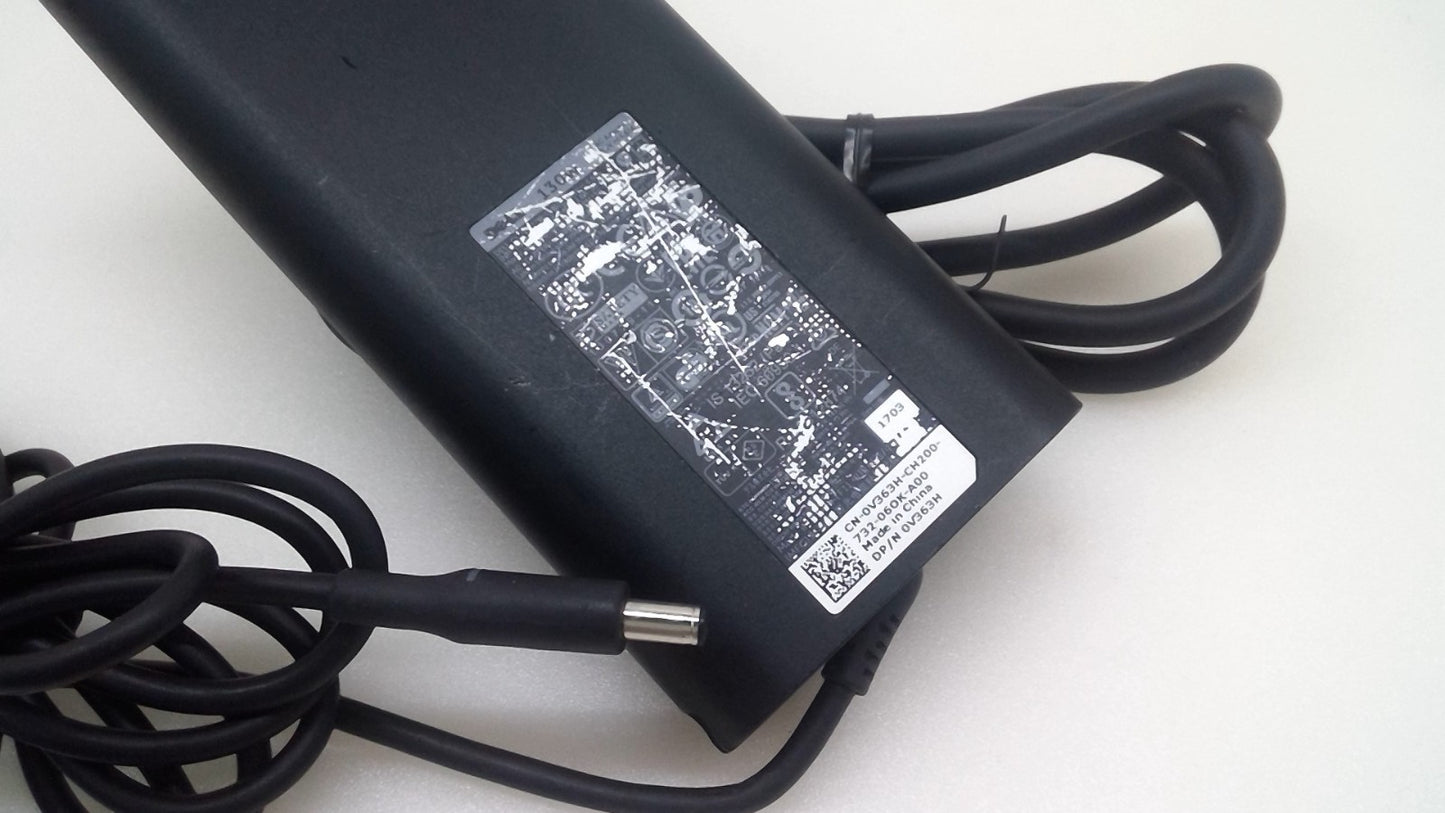 GENUINE Dell 130W AC Adapter for Dell XPS / Inspiron 06TTY6 0V363H 09TXK7 4.5mm