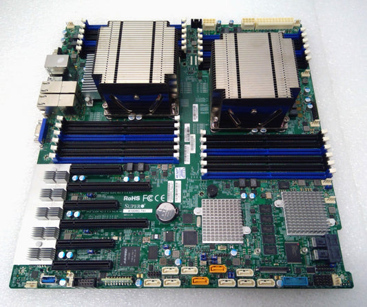 Supermicro X10DRC-T4+ Intel C612 EE.ATX Dual LGA2011-3 10Gb LAN SAS3 Motherboard