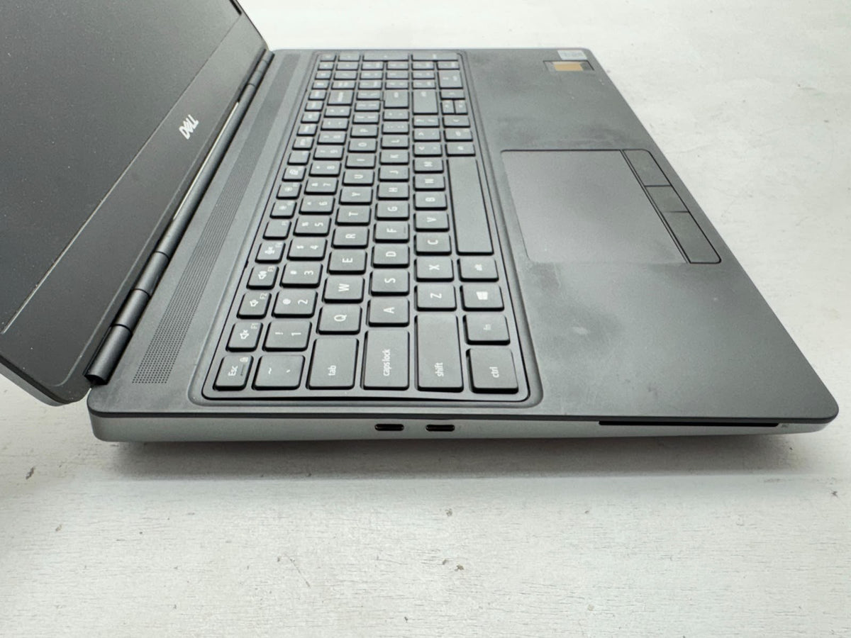 Dell Precision 7550 Intel i7-10850H@2.70GHz 32GB 512GB T2000 -READ- "no camera"
