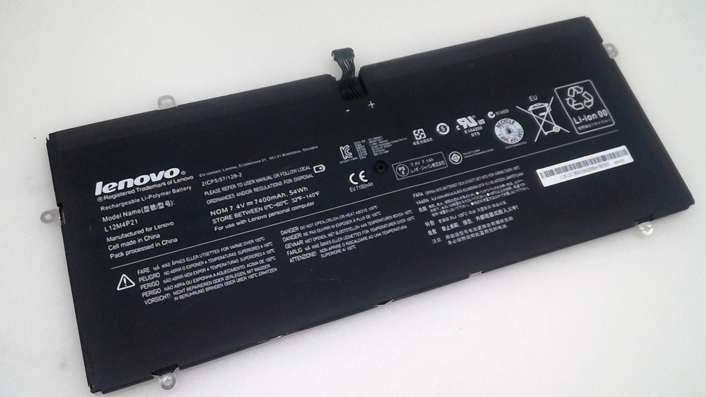 Genuine L12M4P21 Battery 7.4V 54Wh for Lenovo IdeaPad Yoga 2 Pro 13 Series