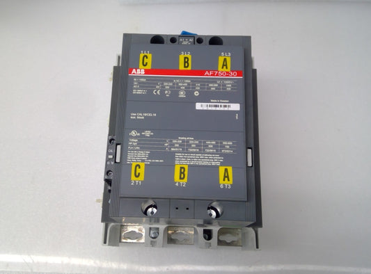 ABB AF750-30 / AF750-30-11 Contactor 3-Pole 750A FREE SHIPPING  *Read*