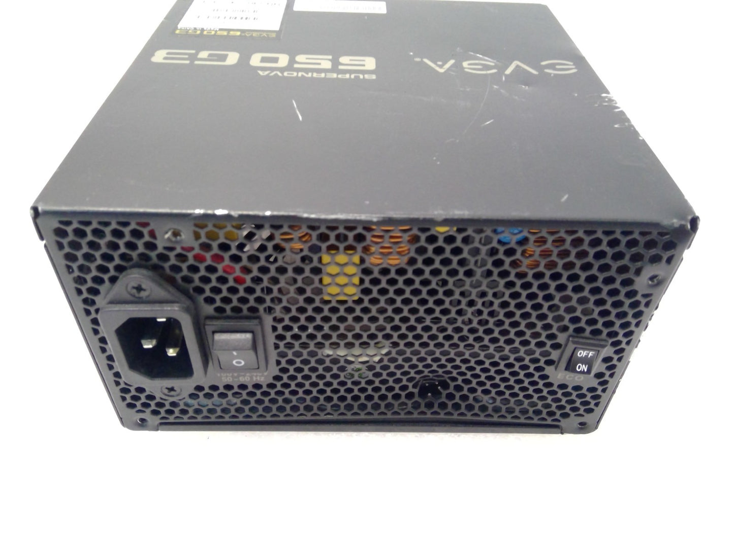 EVGA SUPERNOVA 650 G3 80Plus Gold 650W Fully Modular Power Supply*No Cable*