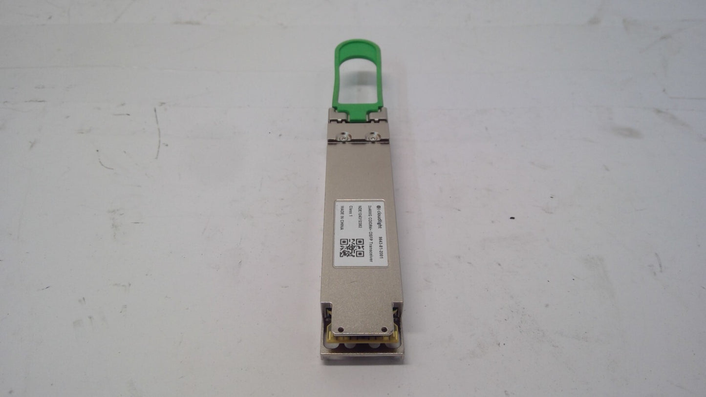 Cloudlight 9643-81-2001  2x400G CDGR4 OSFP Transceiver 800G NDE124312382