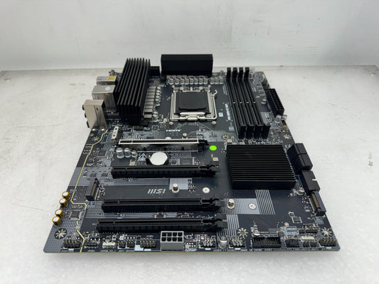 MSi Pro B850-VC WiFi AMD AM5 ATX Gaming Motherboard *Missing WiFI* *READ*