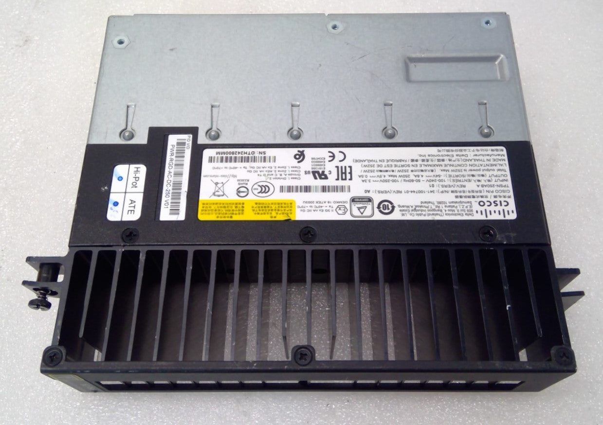 Cisco PWR-RGD-AC-DC-250 Power Supply Module for IE4000 and IE5000 Series Switch
