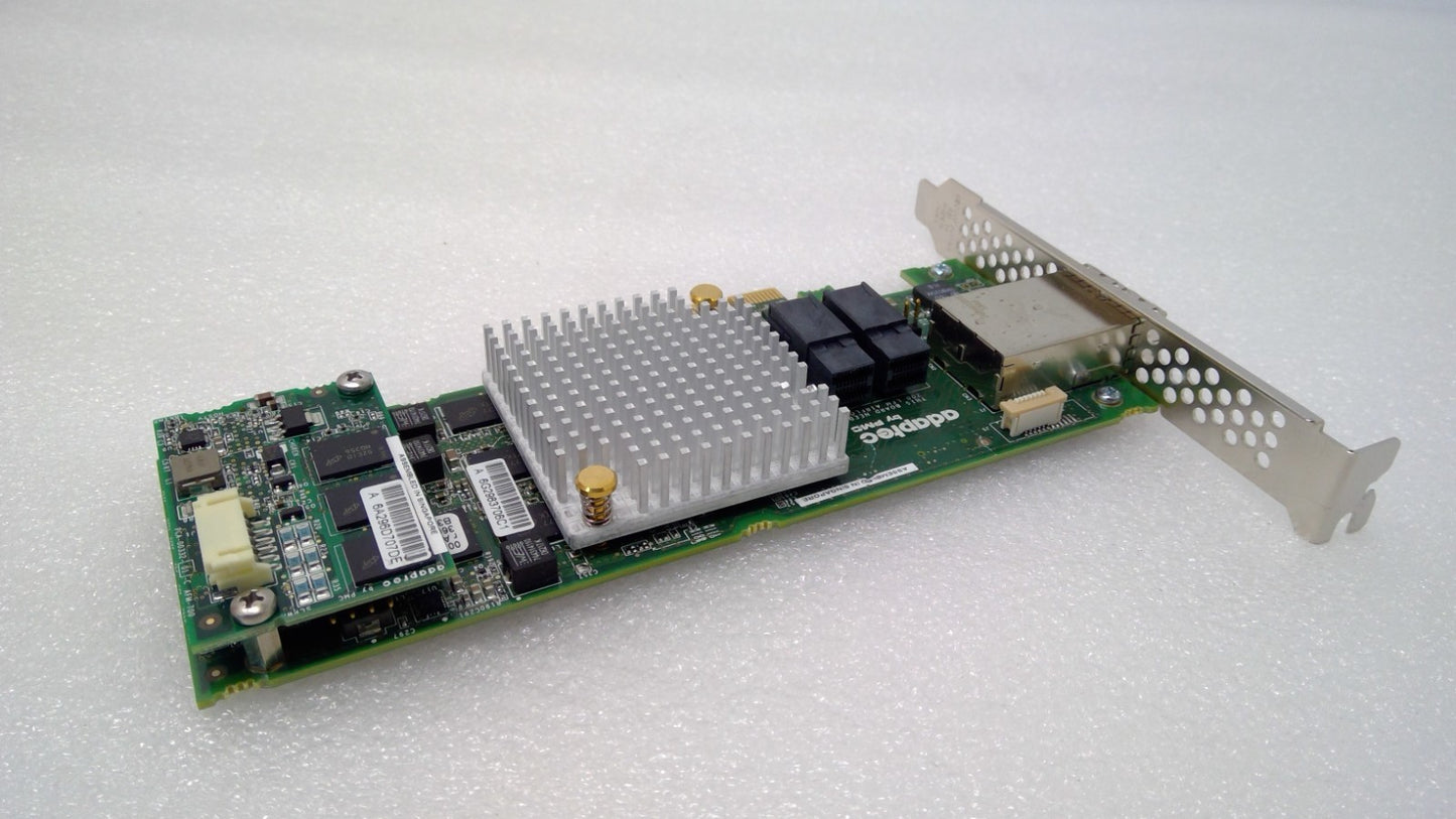 Adatec ASR-8885Q PCIe RAID Controller Card W/Flash Module AFM-700  No Battery