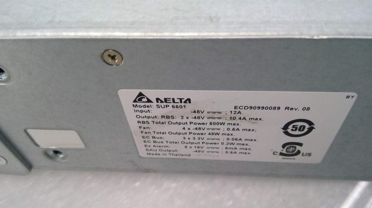 Ericsson RBS 6601 Shelf Delta Fan Tray SUP 6601 32XSFP