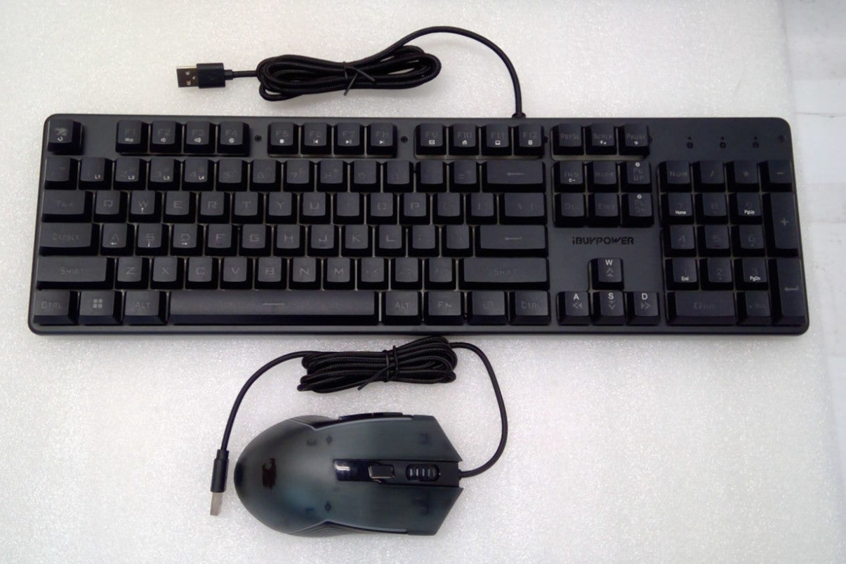 OPEN BOX iBUYPOWER Chimera KM7 RGB Gaming Keyboard and Mouse Combo