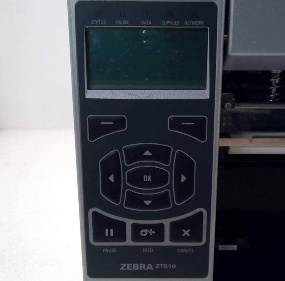 Zebra ZT510 Industrial Thermal Transfer Label Printer ZT51042-T010000Z Tested