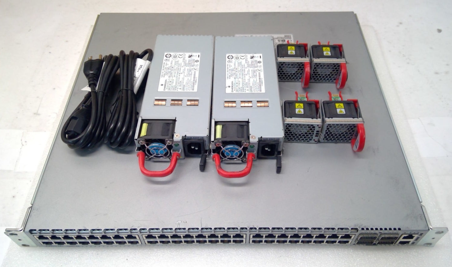 Arista DCS-7050T-64 48x RJ45 1/10GBASE-T 4x QSFP+ Ethernet Switch *READ*