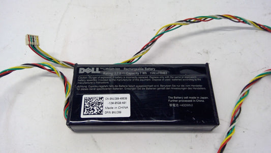 Dell Battery FR463 3.7V Lithium-Ion RAID Controller Battery 0NU209 W/ Cable