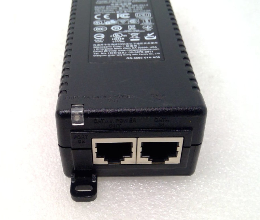 Cisco Meraki MA-INJ-4-US MR 802.3at PoE Injector by Cisco W/ Power Cord