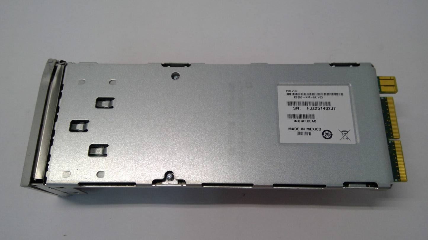 C9300-NM-8X #CISCO C9300 Series 8 x 10GE Network Module for Catalyst 9300 Switch